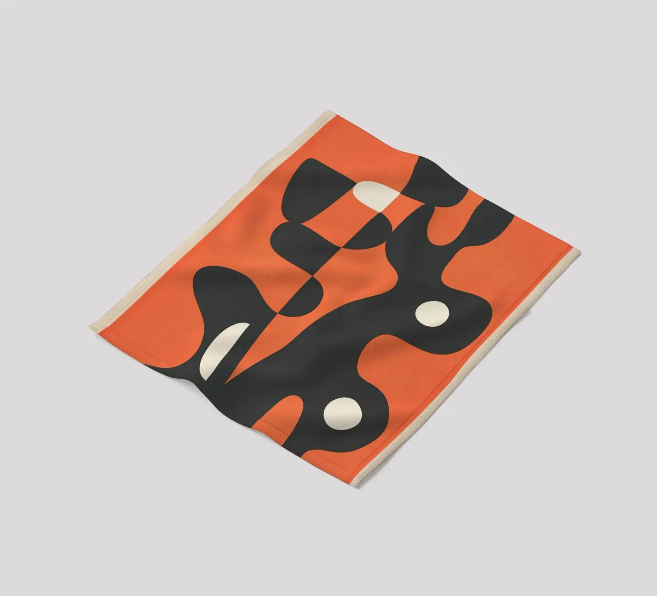 Modern Abstract Art Motion 2 coperta in pile da Nadjaa