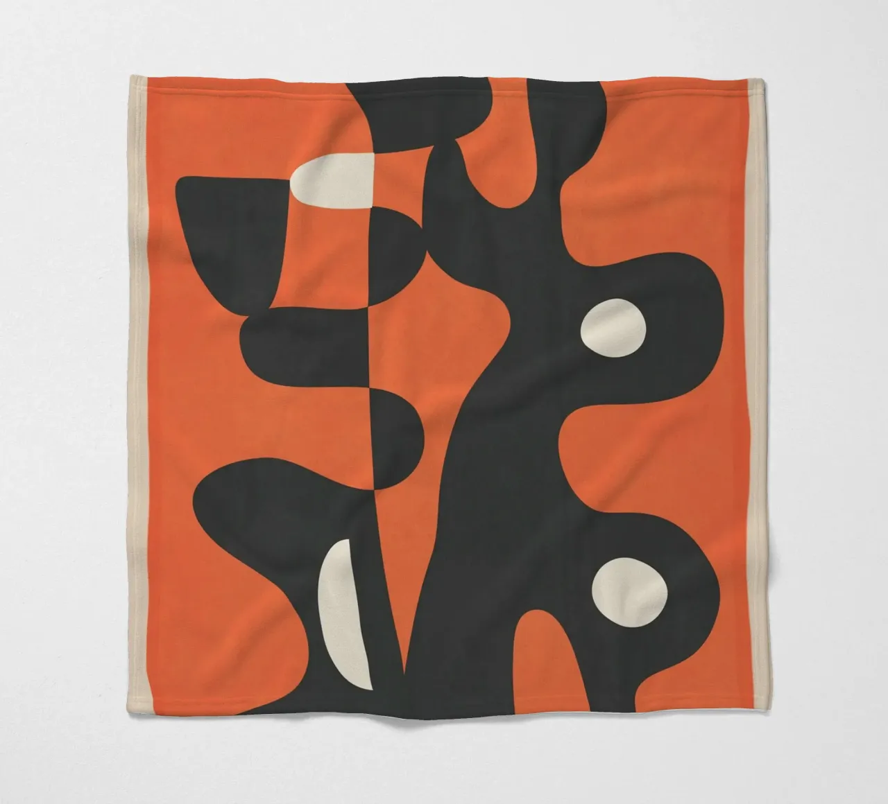 Modern Abstract Art Motion 2 coperta in pile da Nadjaa