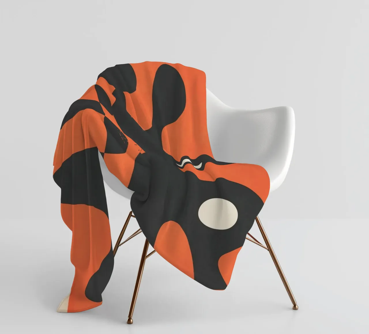 Modern Abstract Art Motion 2 coperta in pile da Nadjaa