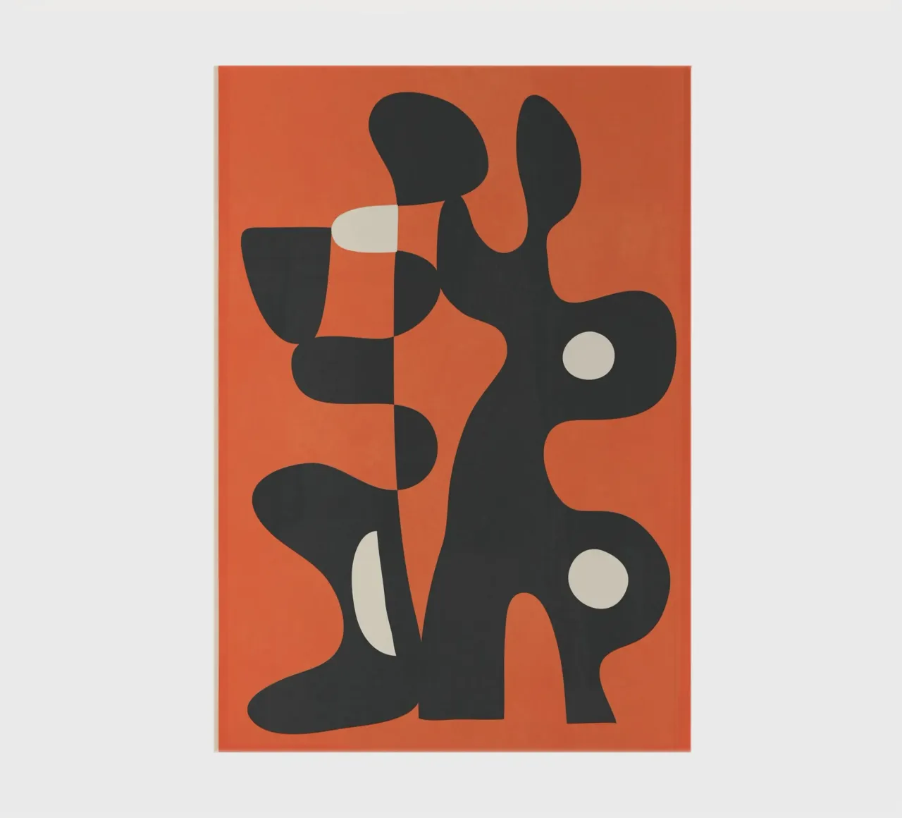 Modern Abstract Art Motion 2 notebook by Nadjaa