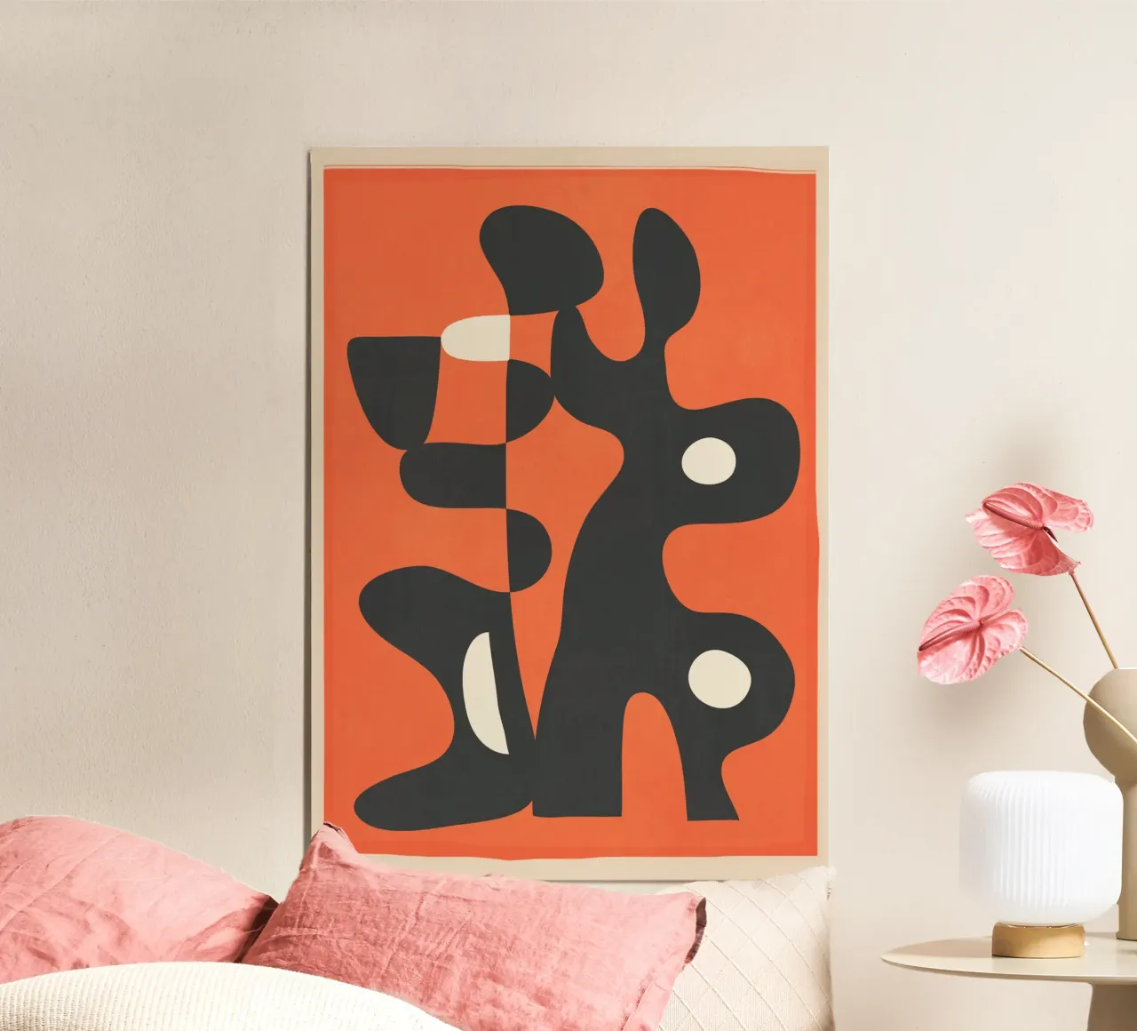 Modern Abstract Art Motion 2 alluminio dibond da Nadjaa