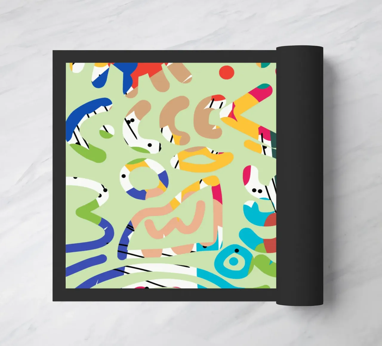 Graffiti scribble 02 zerbino da Little Dean