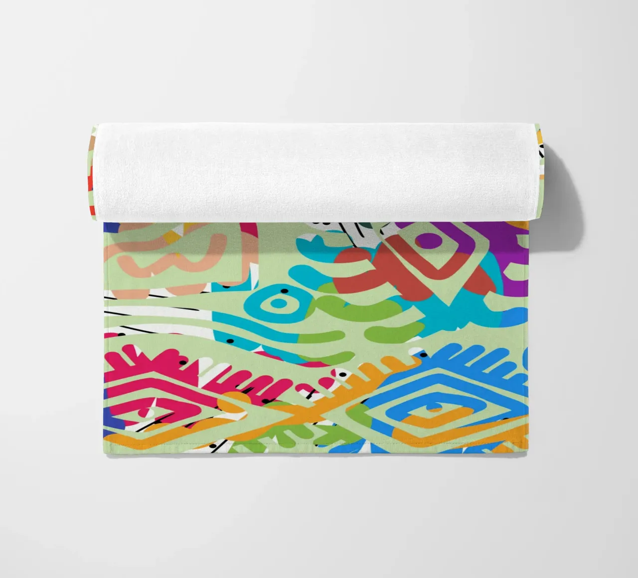 Graffiti scribble 02 telo mare da Little Dean