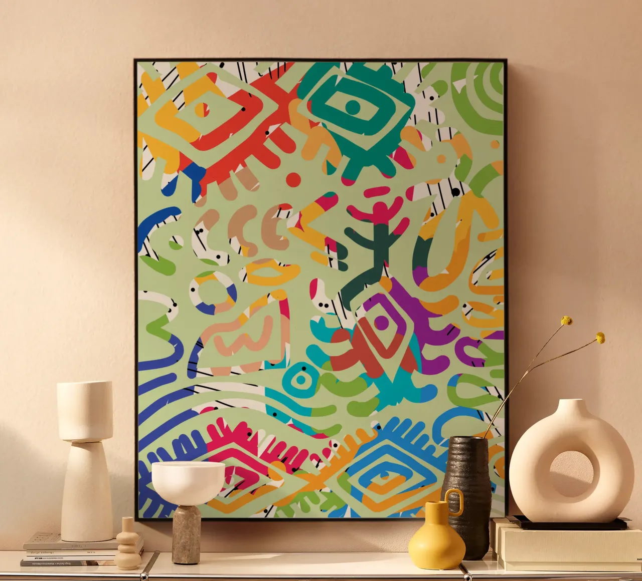 Graffiti scribble 02 plexiglass da Little Dean