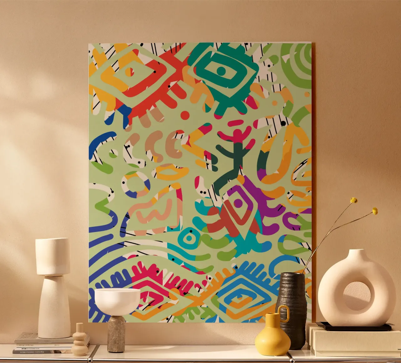 Graffiti scribble 02 plexiglass da Little Dean