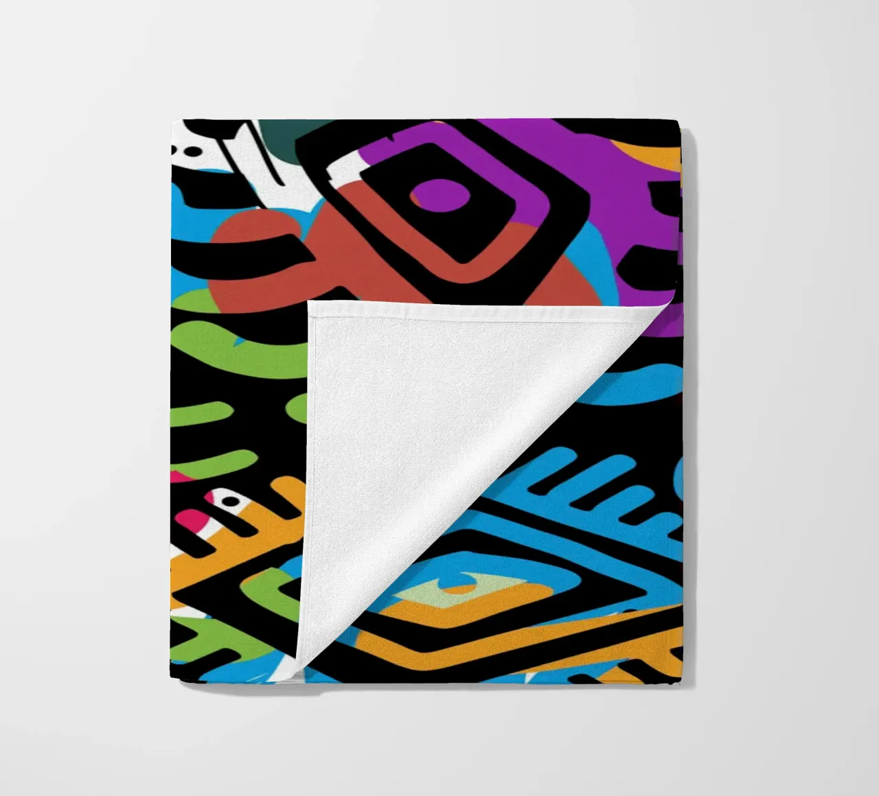 Graffiti scribble 03 telo mare da Little Dean