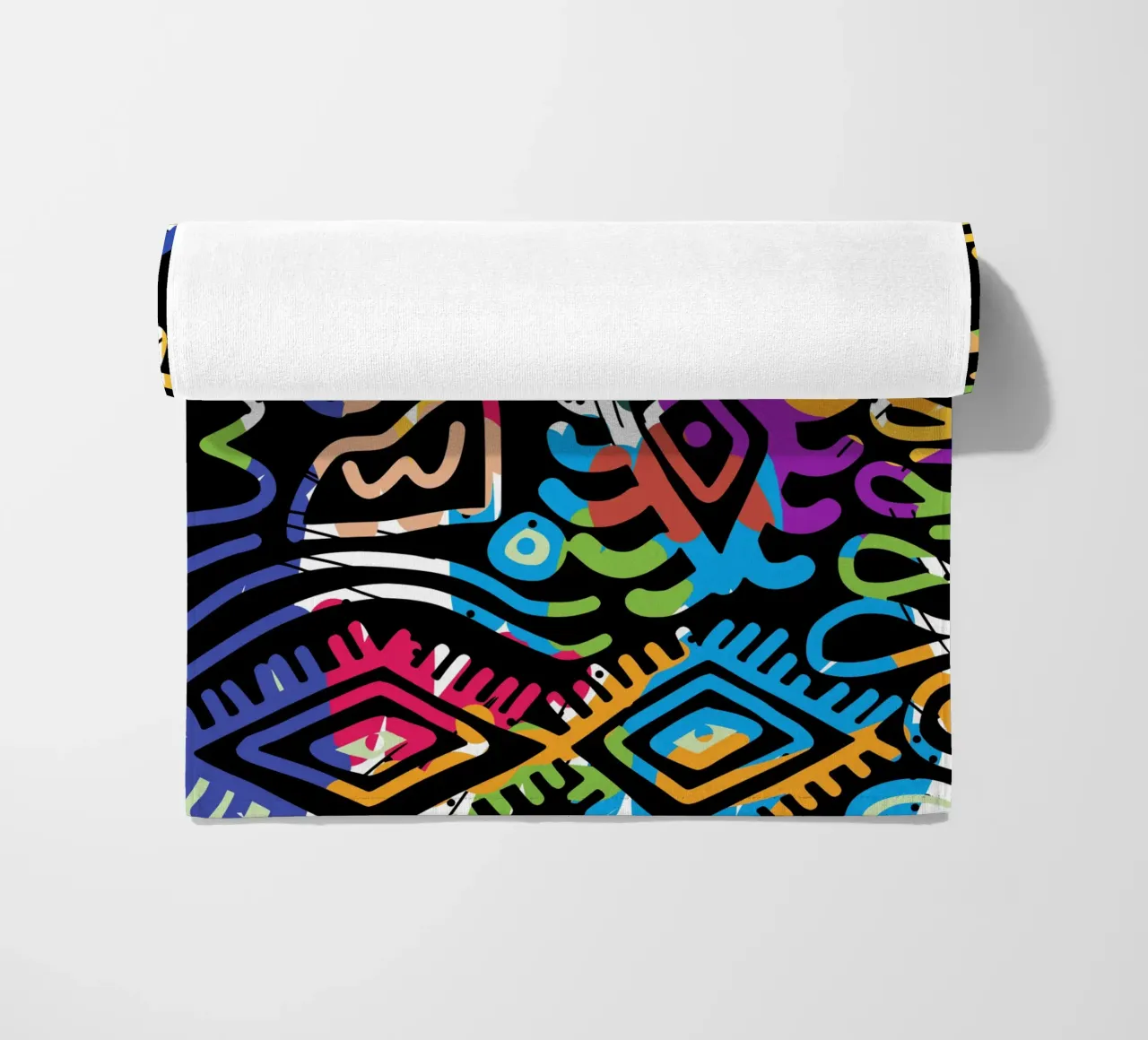 Graffiti scribble 03 telo mare da Little Dean