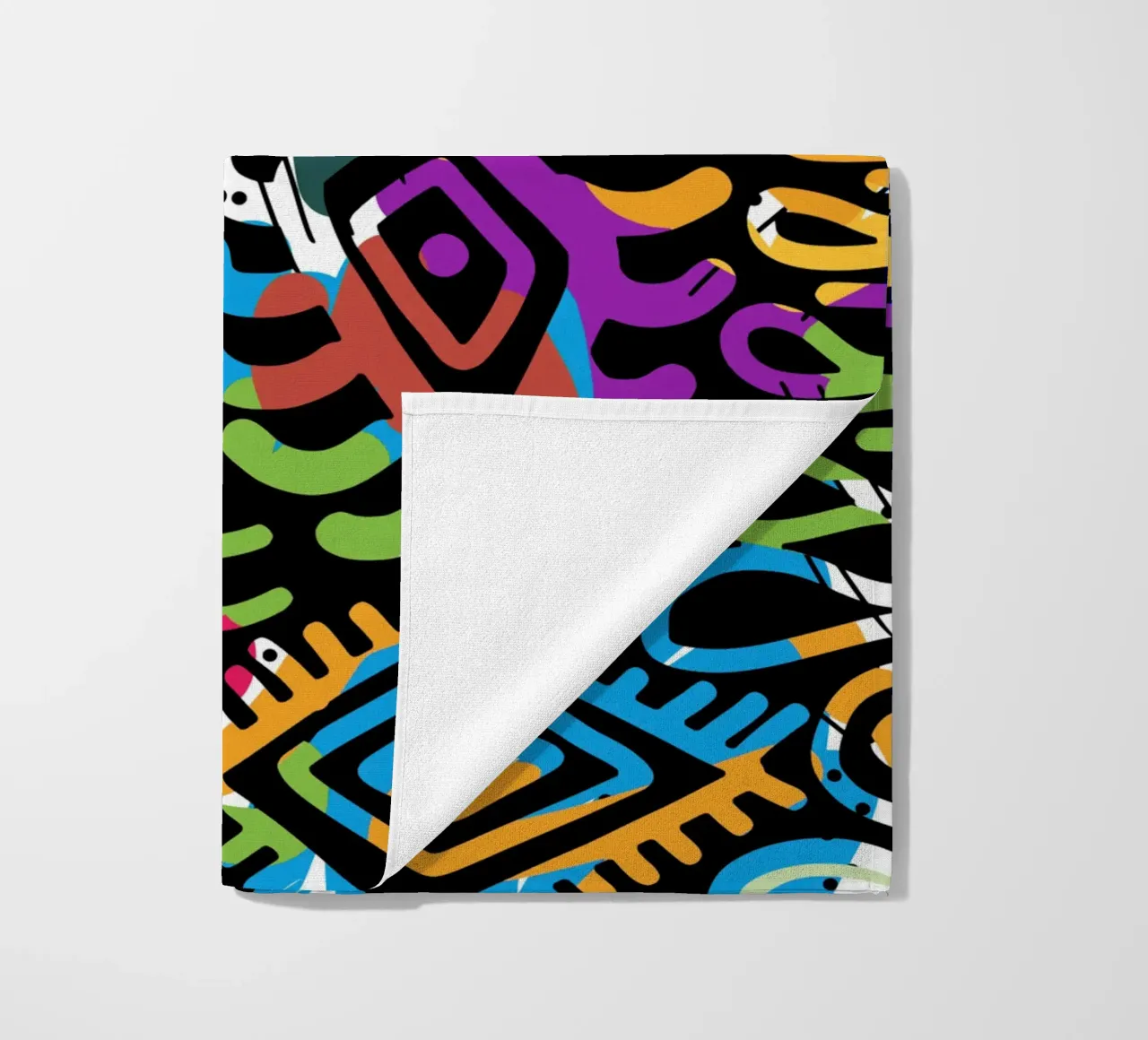 Graffiti scribble 03 telo mare da Little Dean