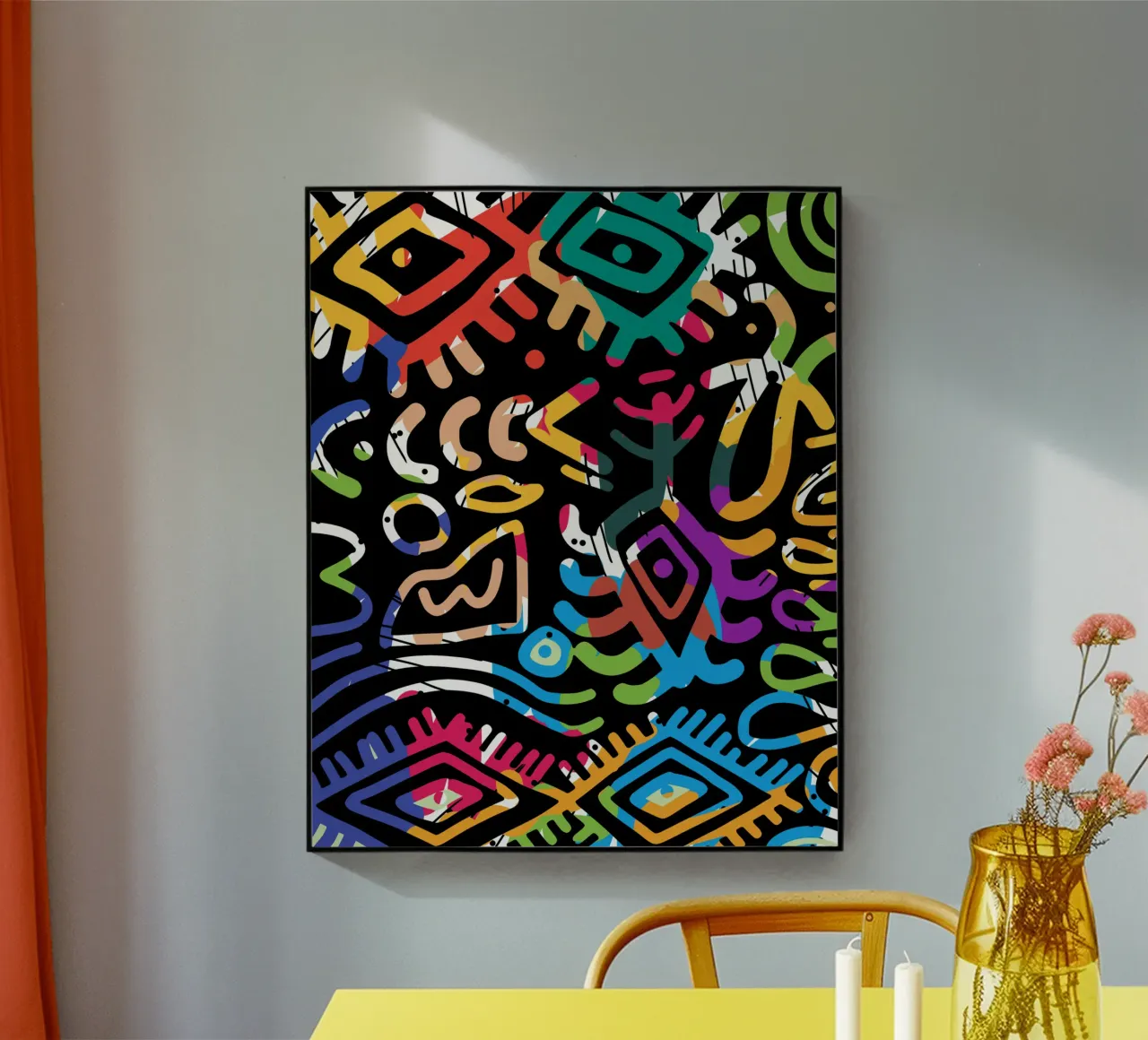 Graffiti scribble 03 plexiglass da Little Dean