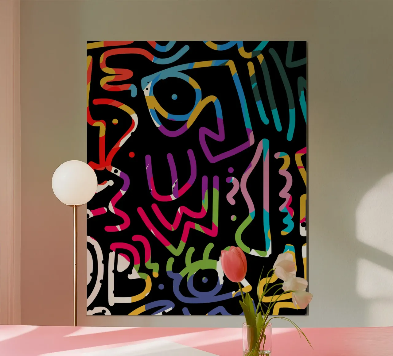 Graffiti scribble 04 poster da Little Dean