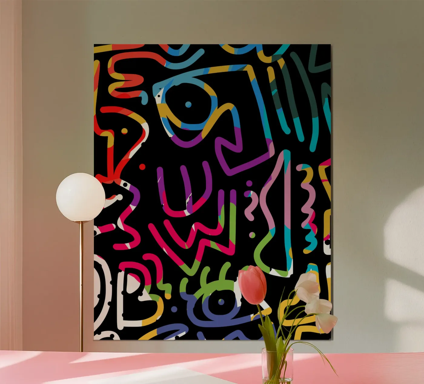 Graffiti scribble 04 poster da Little Dean