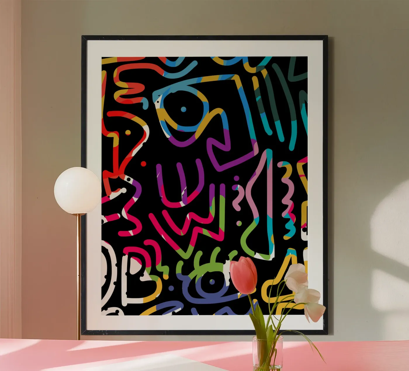 Graffiti scribble 04 poster da Little Dean