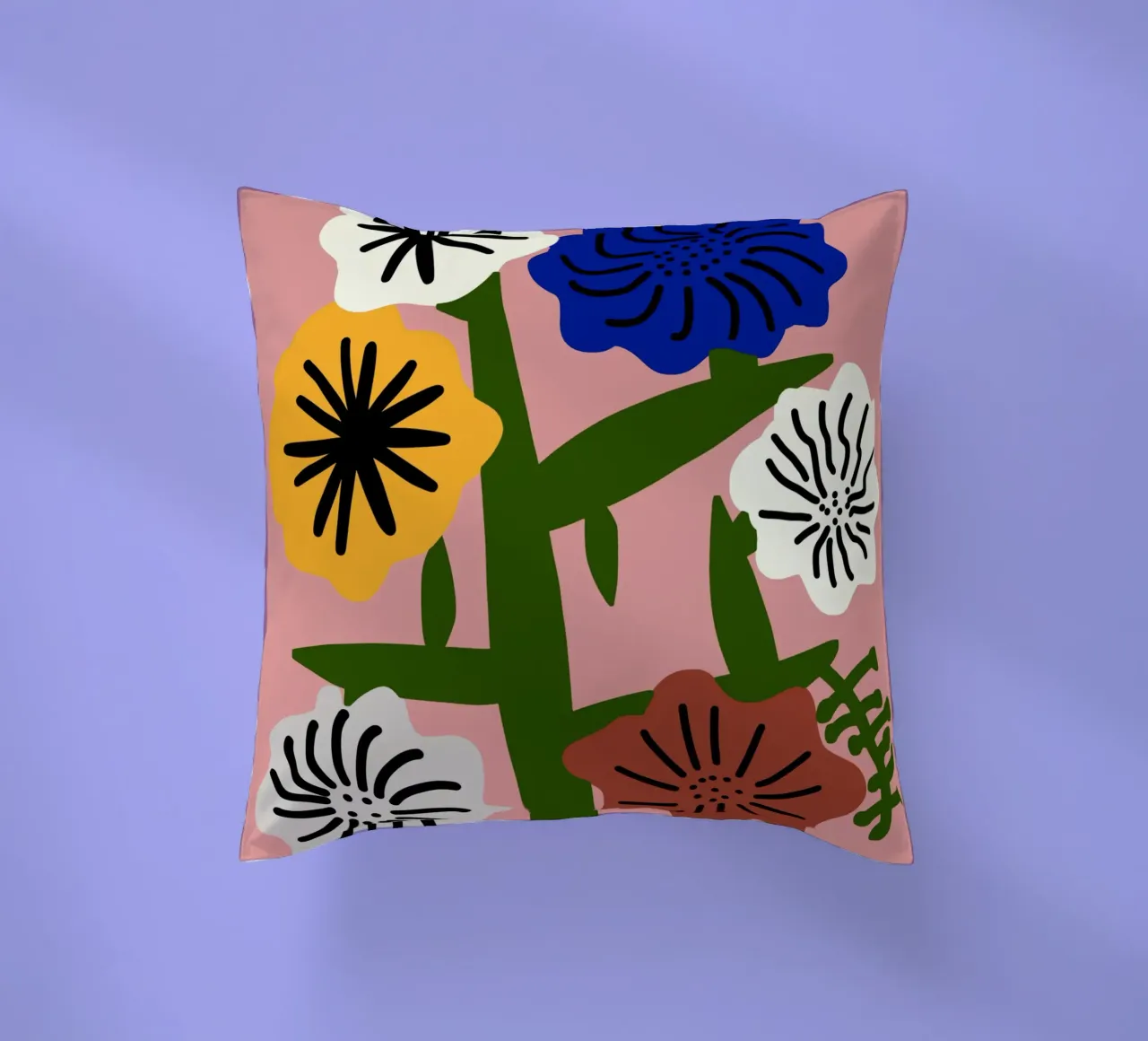Fiori misti cuscino da Little Dean