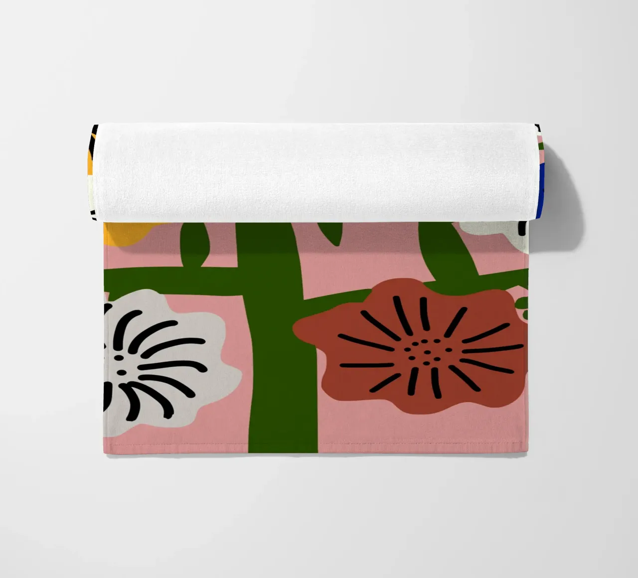 Fiori misti telo mare da Little Dean
