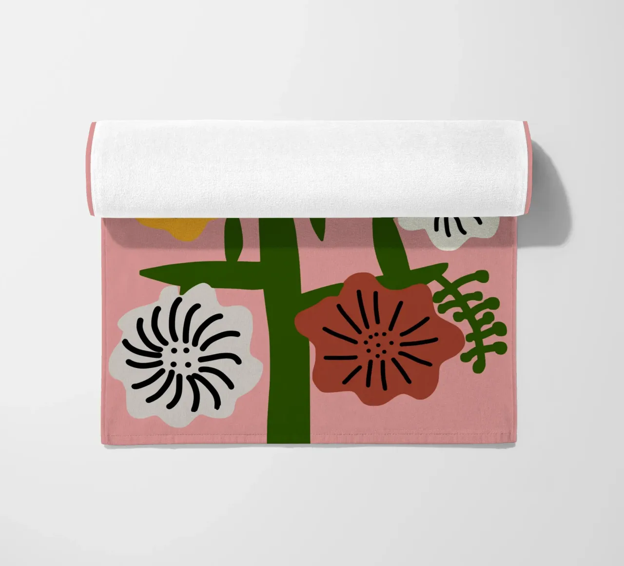 Fiori misti telo mare da Little Dean