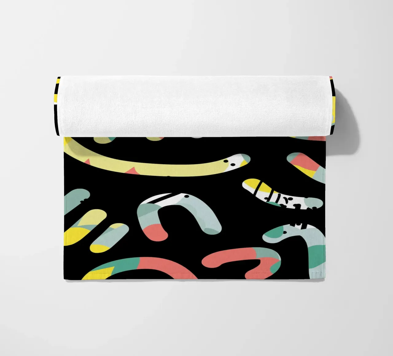 Graffiti scribble 05 telo mare da Little Dean