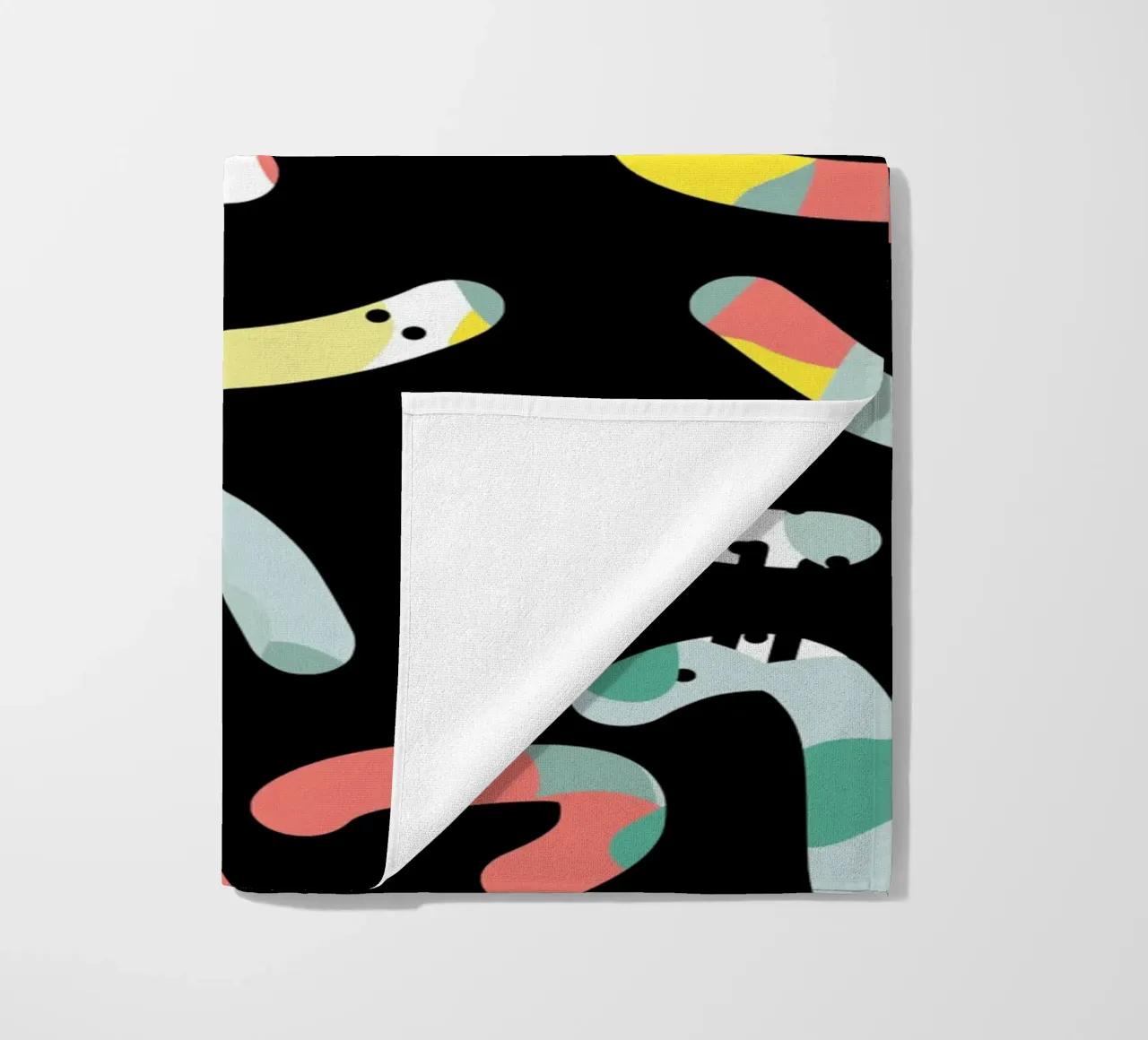 Graffiti scribble 05 telo mare da Little Dean