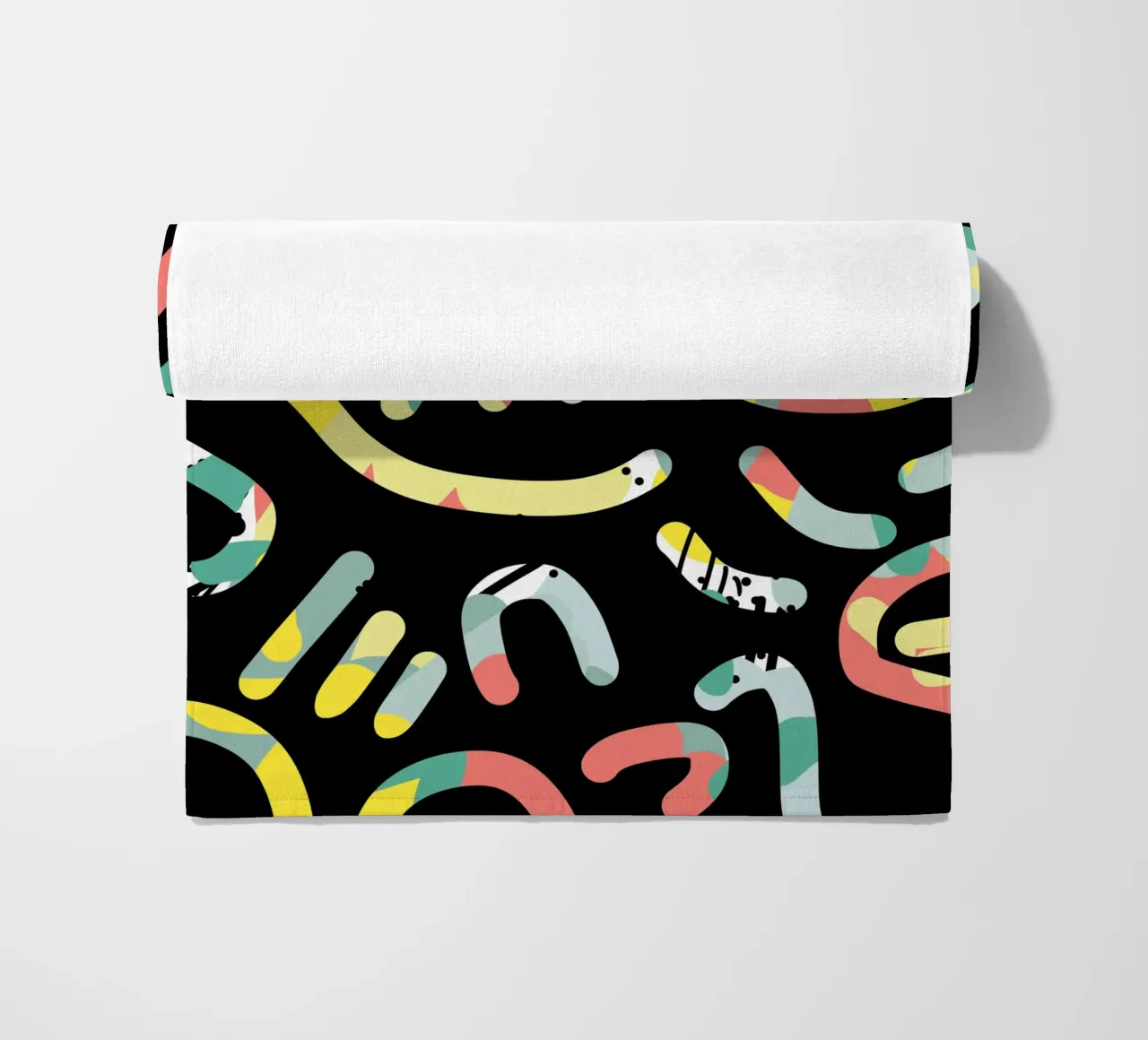 Graffiti scribble 05 telo mare da Little Dean