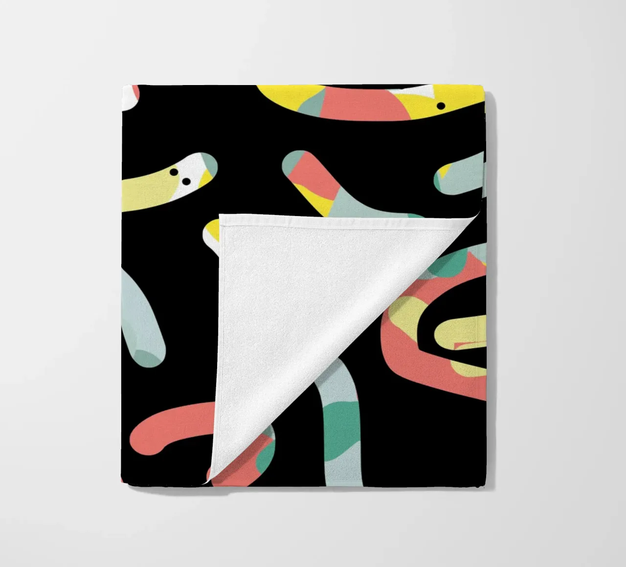 Graffiti scribble 05 telo mare da Little Dean