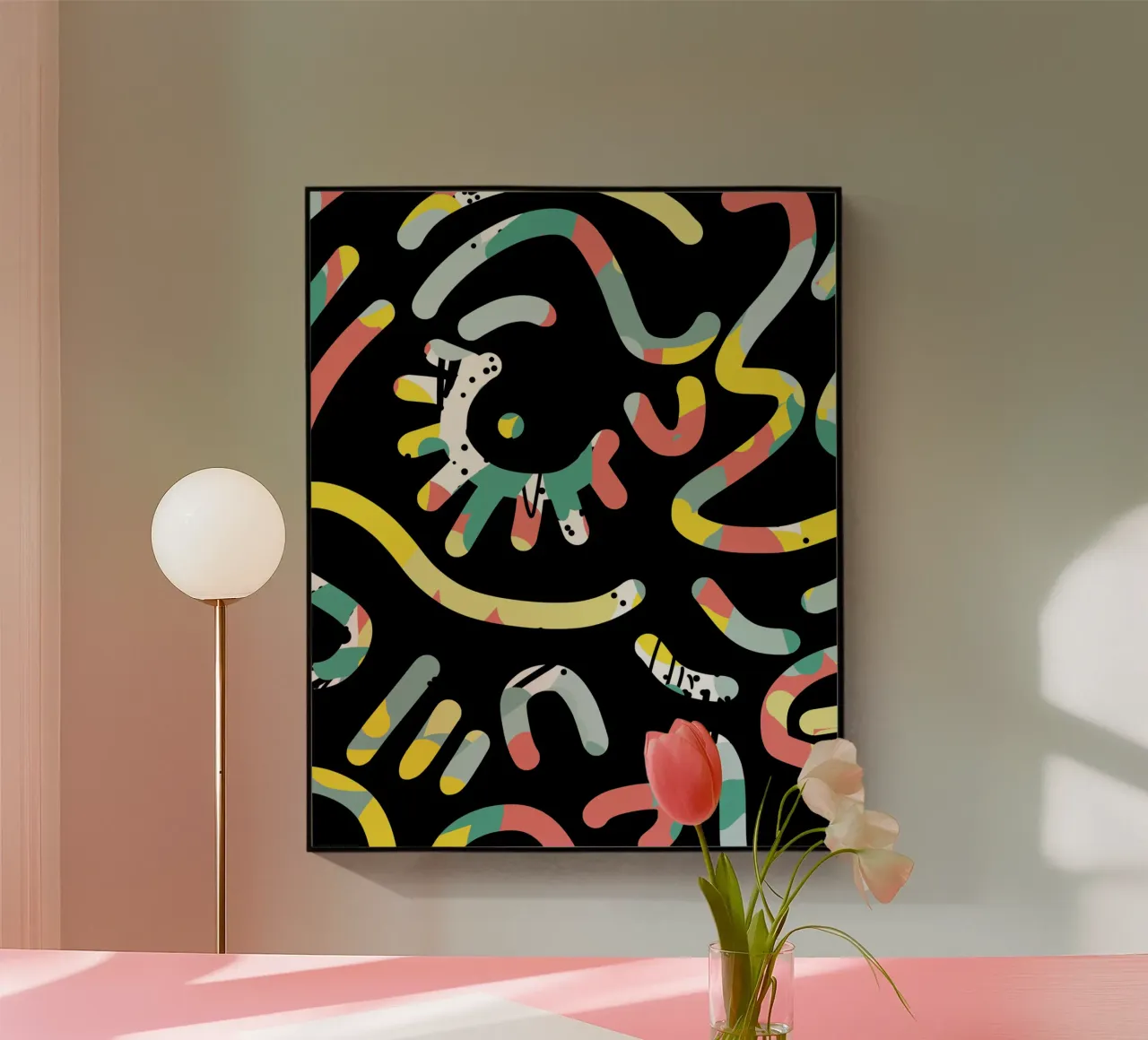 Graffiti scribble 05 plexiglass da Little Dean