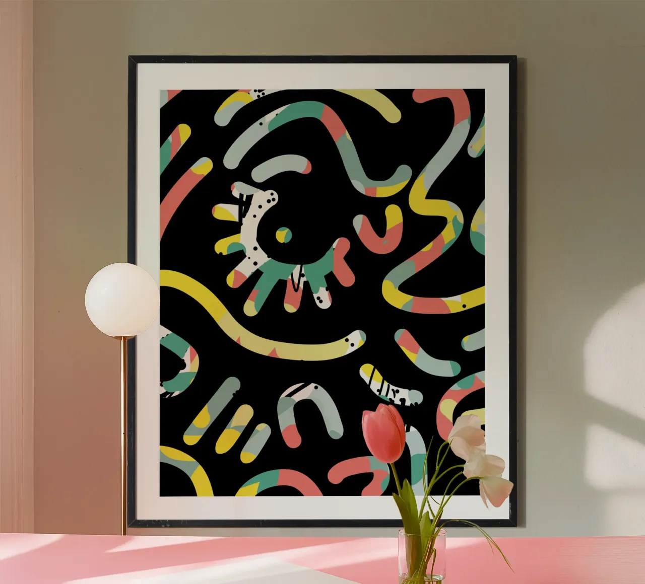 Graffiti scribble 05 poster da Little Dean