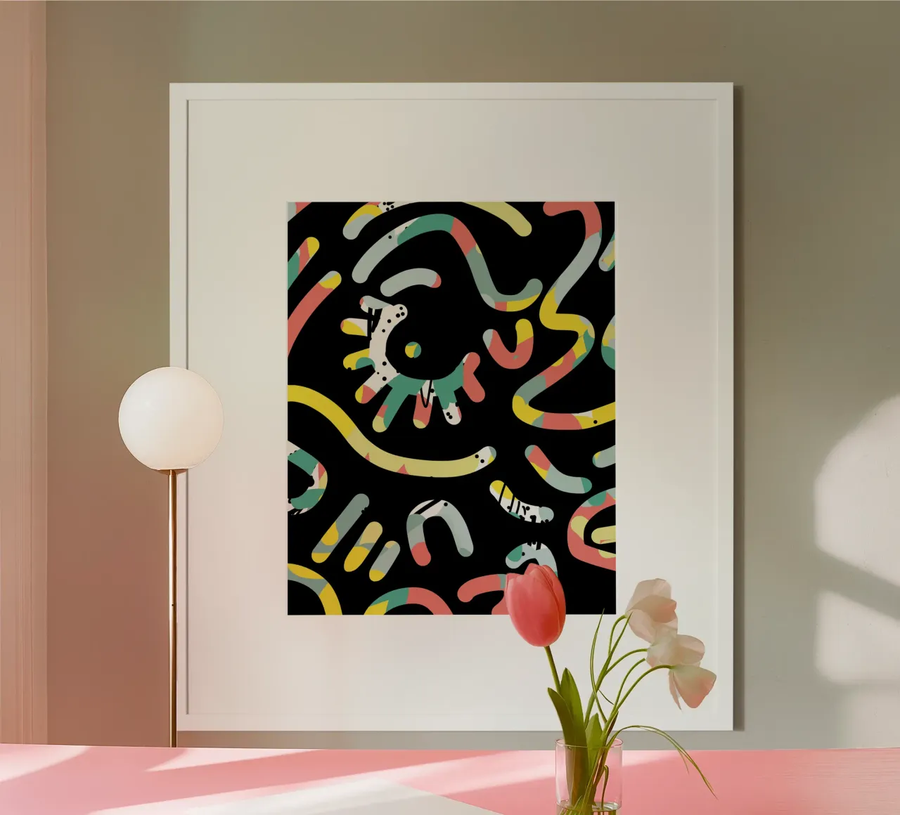 Graffiti scribble 05 poster da Little Dean