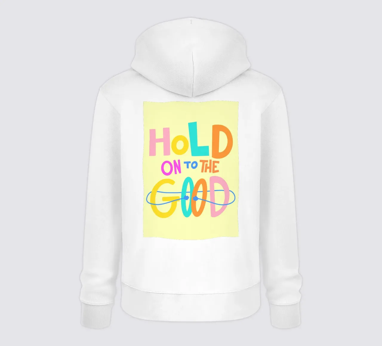 Hold on to the good felpa con cappuccio da Art House