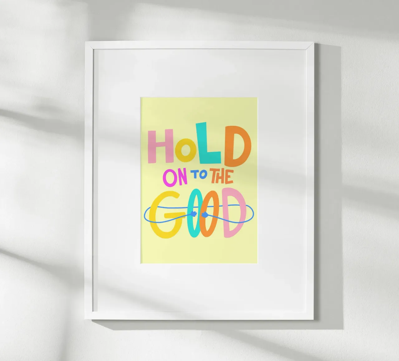 Hold on to the good carta hahnemühle da Art House