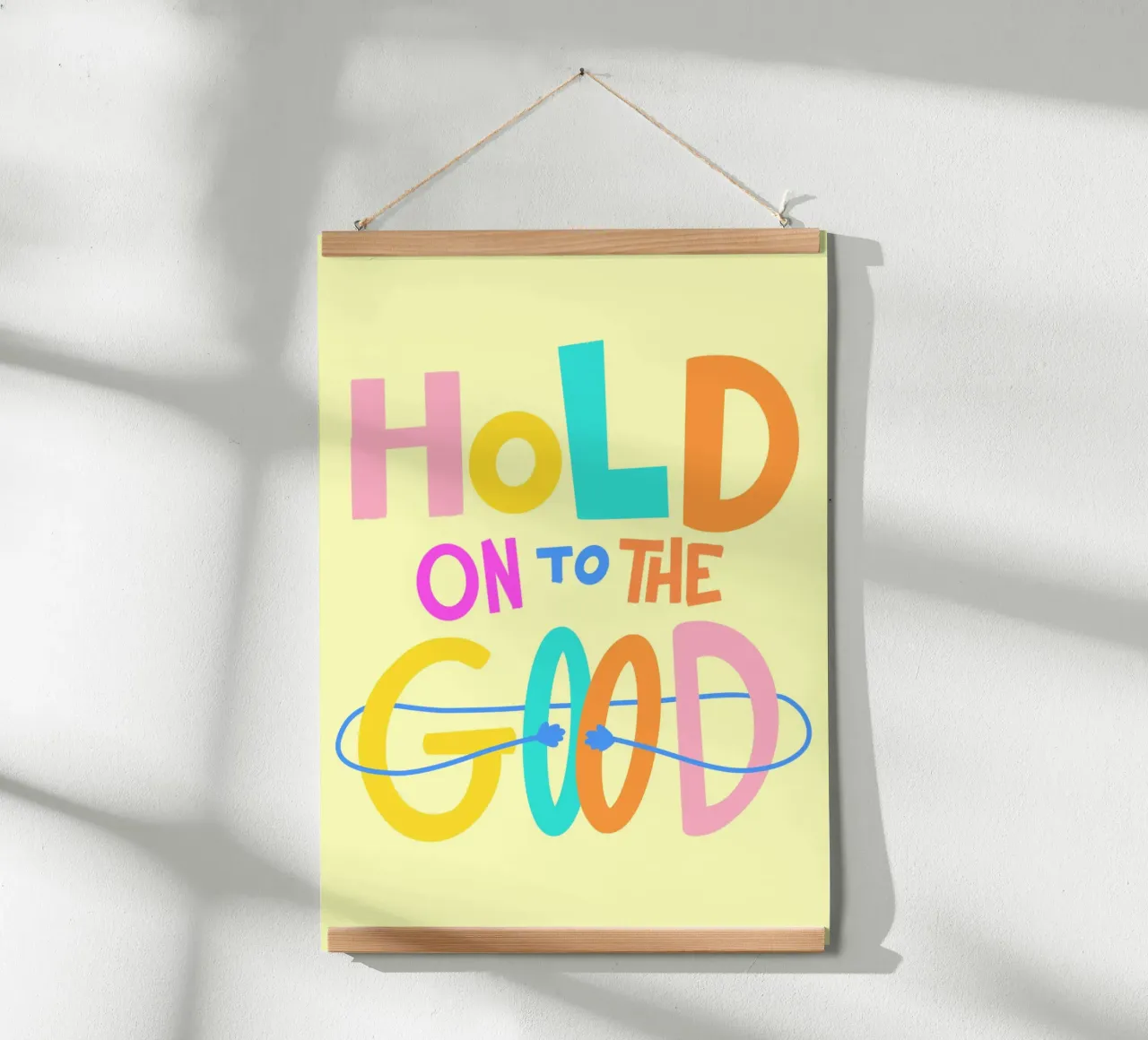 Hold on to the good carta hahnemühle da Art House
