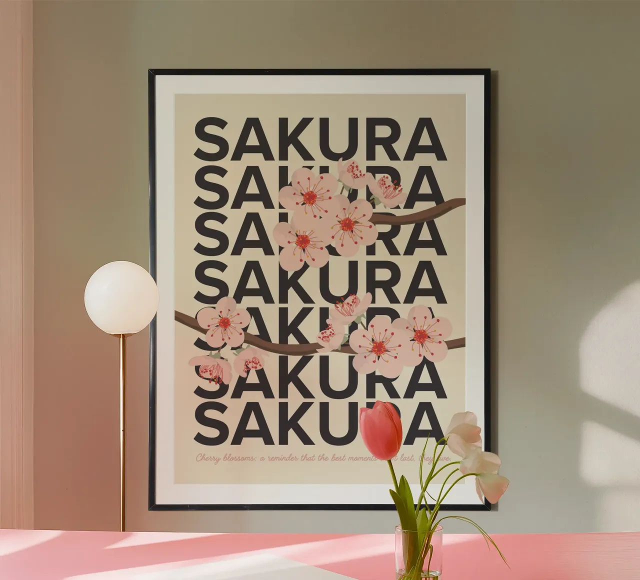 Sakura carta hahnemühle da PurePeachStudio