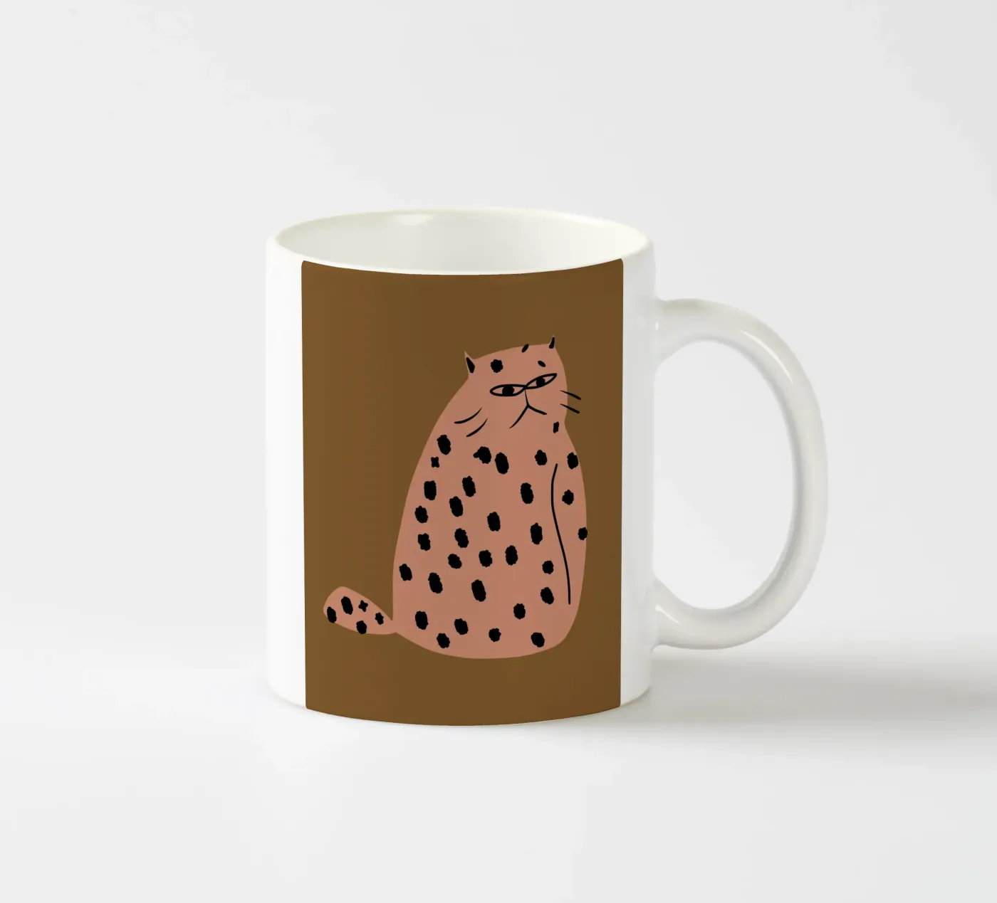 Grumpy the cat mug en céramique de Little Dean