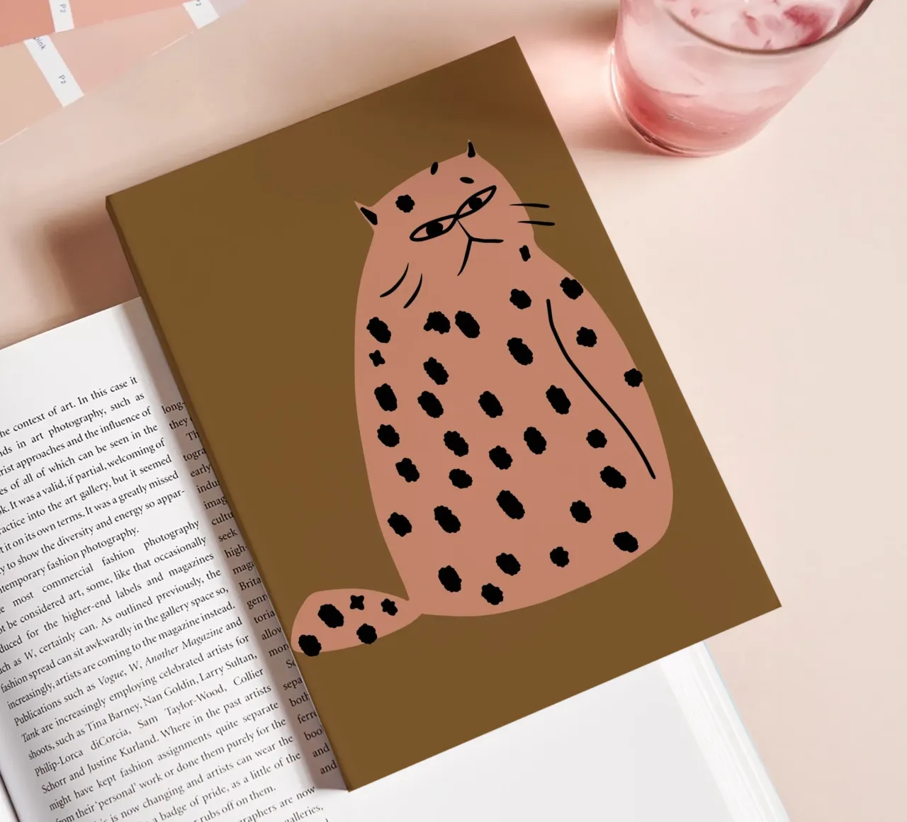 Grumpy the cat notebook by Little Dean