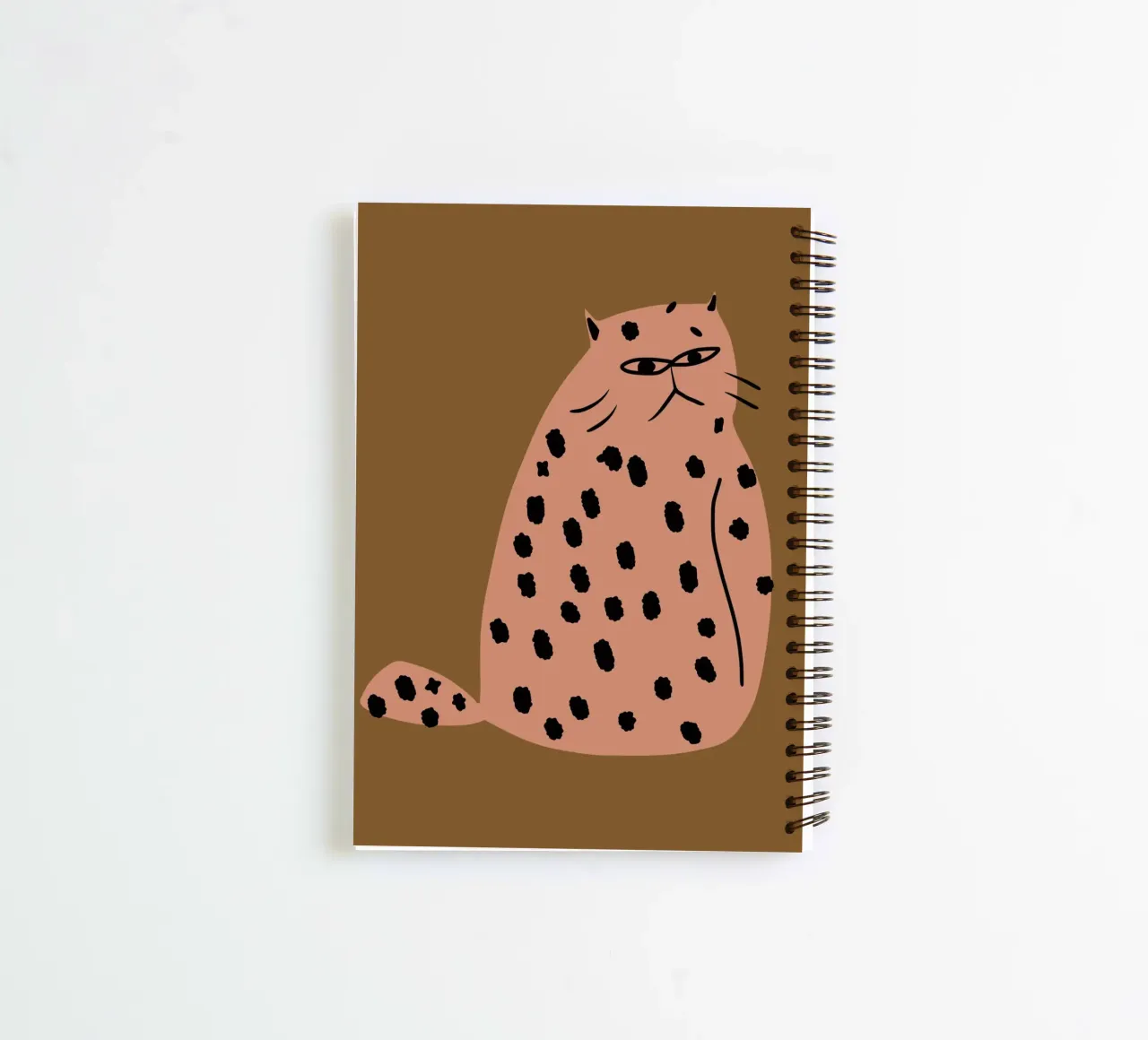 Grumpy the cat spiral notebook by Little Dean