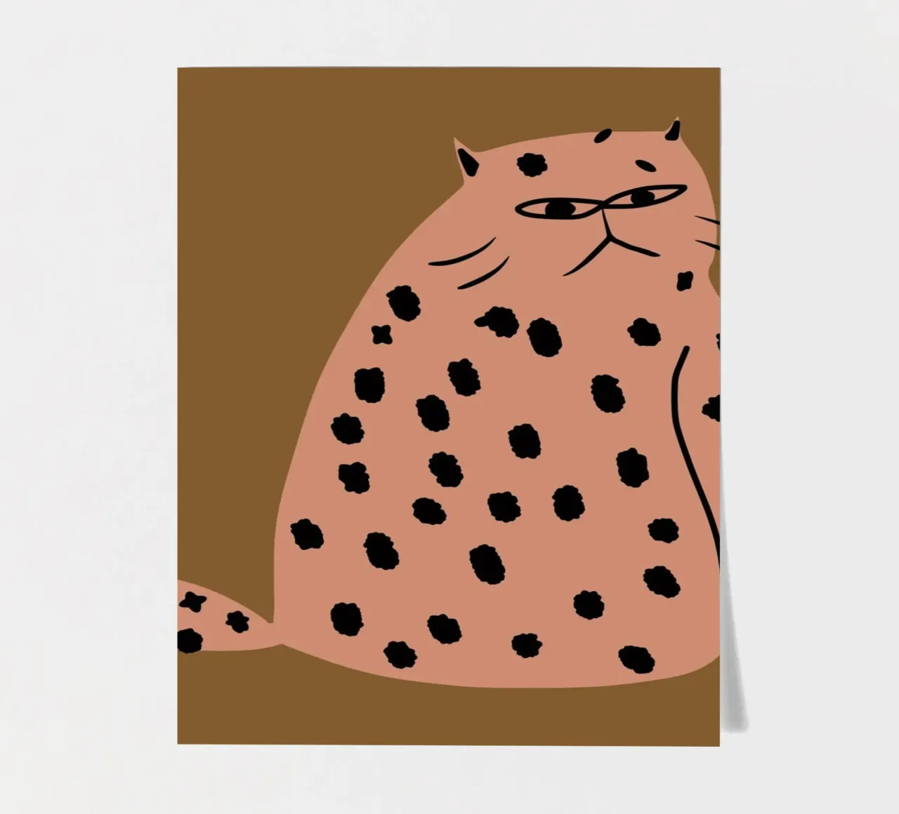 Grumpy de kat stickervel van Little Dean