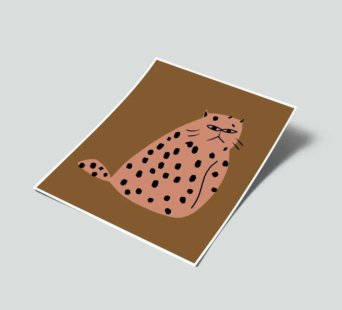 Grumpy die Katze Stickerbogen von Little Dean