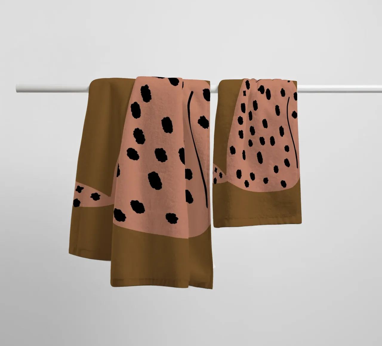 Grumpy de kat badhanddoek van Little Dean