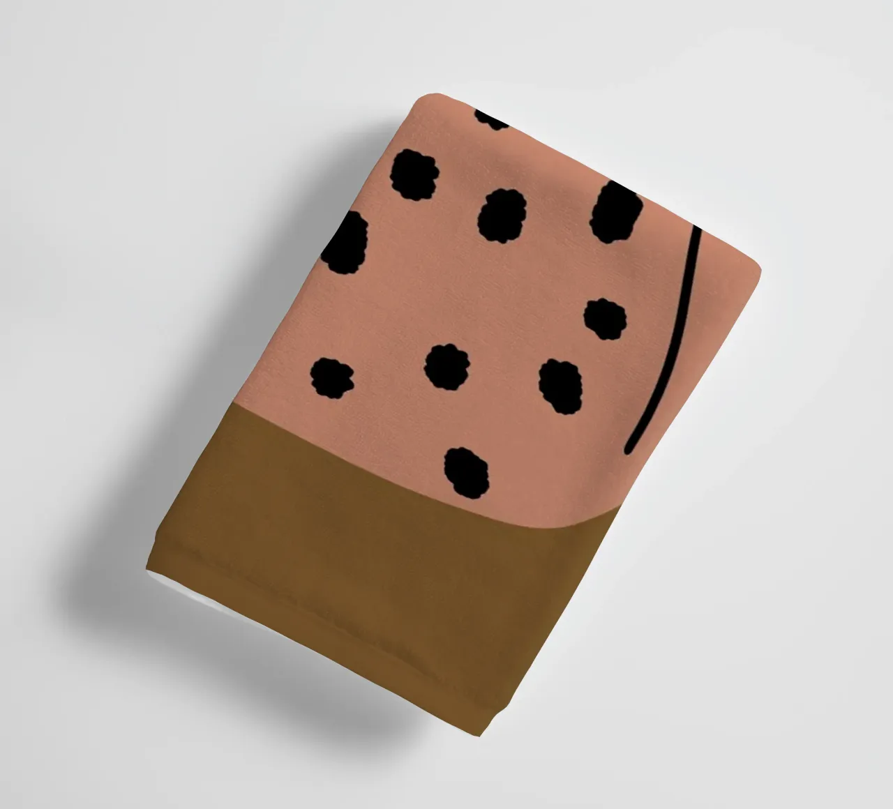 Grumpy the cat towel by Little Dean