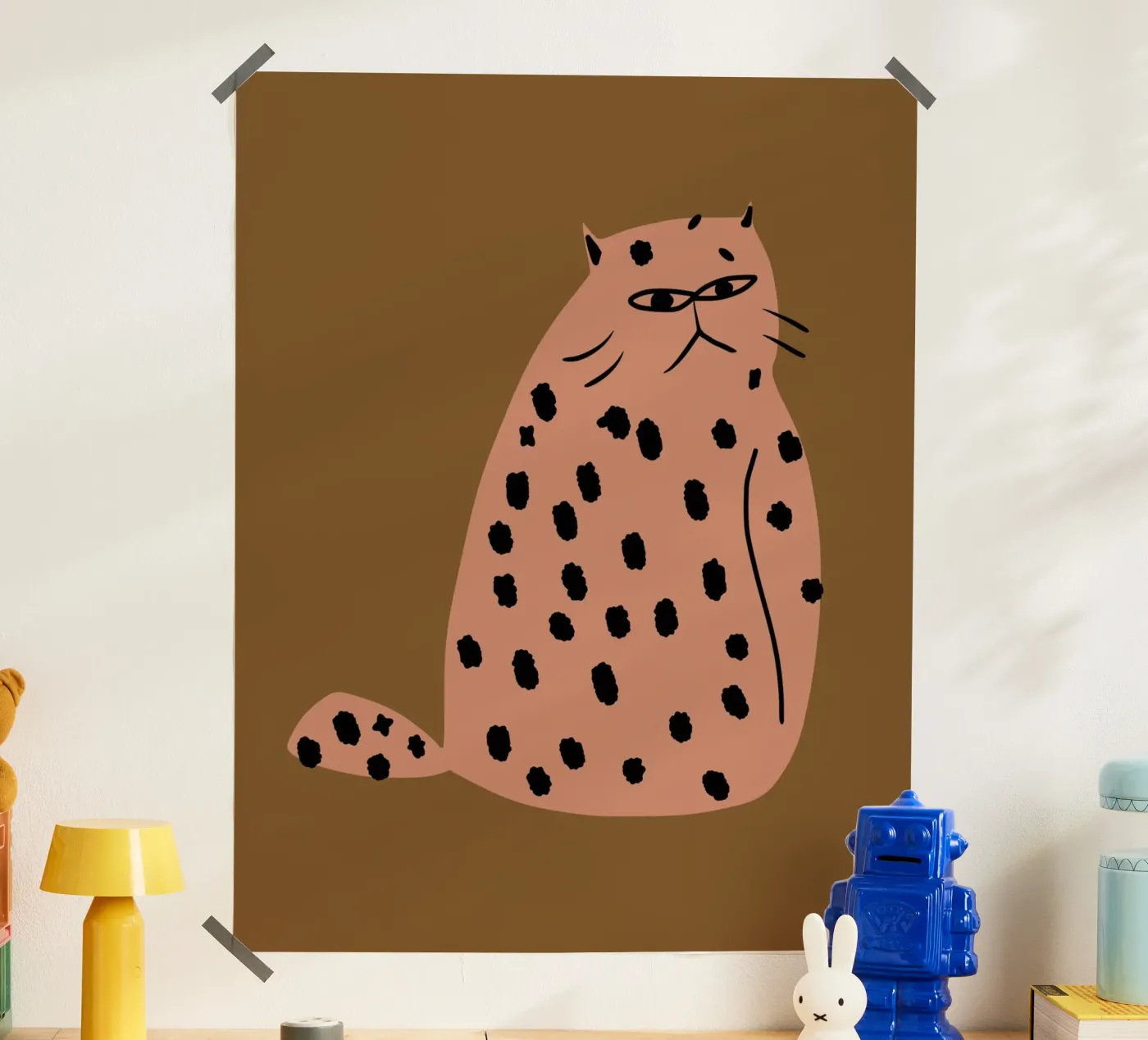 Grumpy the cat Poster von Little Dean