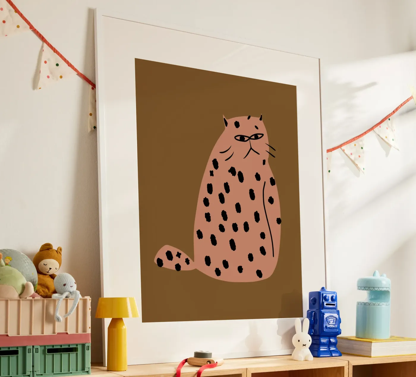 Grumpy the cat Poster von Little Dean