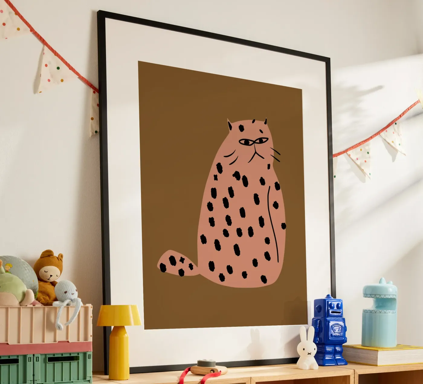 Grumpy the cat Poster von Little Dean