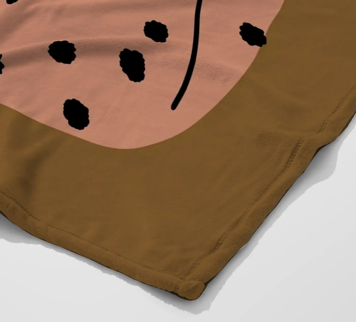 Il gatto Brontolo coperta in pile da Little Dean