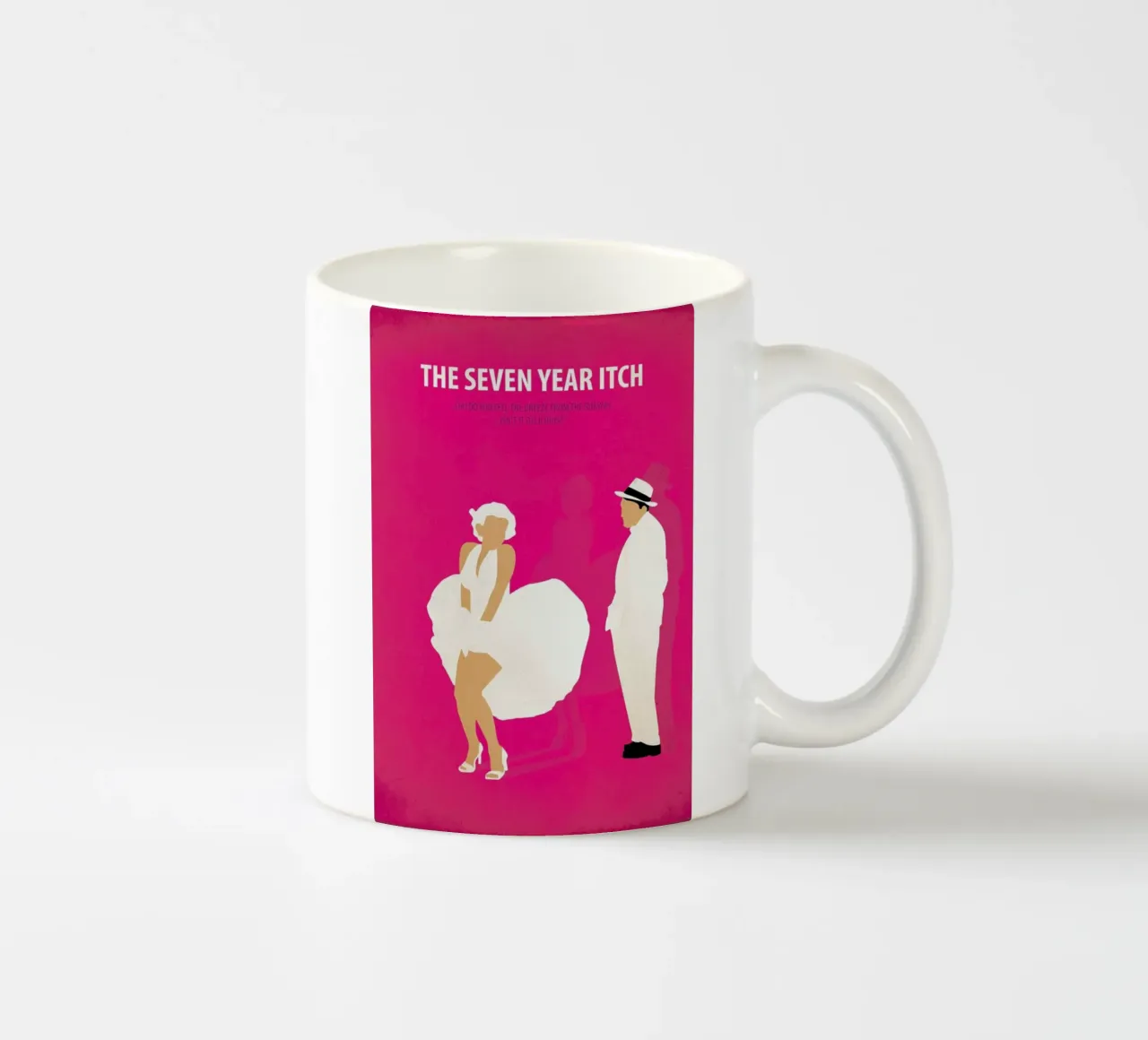 The seven year Itch tazza in ceramica da Fräulein Fisher