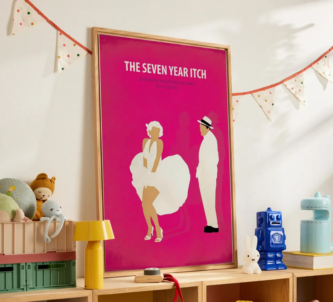 The seven year Itch plexiglass da Fräulein Fisher