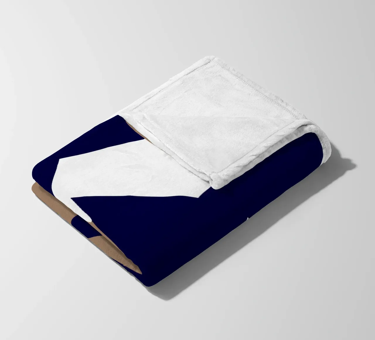 Geometria scandinava 04 coperta in pile da Little Dean