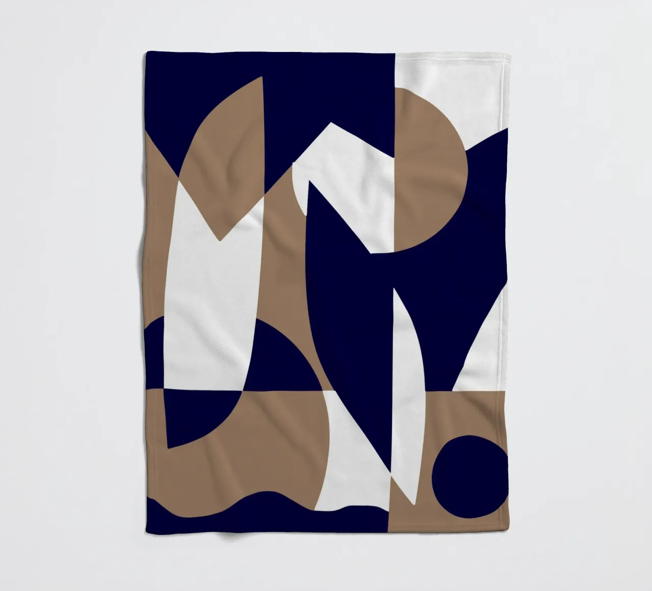 Geometria scandinava 04 coperta in pile da Little Dean