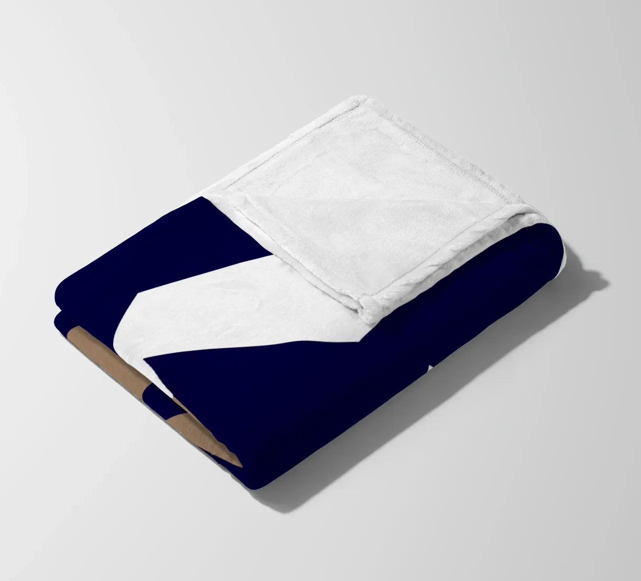 Geometria scandinava 04 coperta in pile da Little Dean