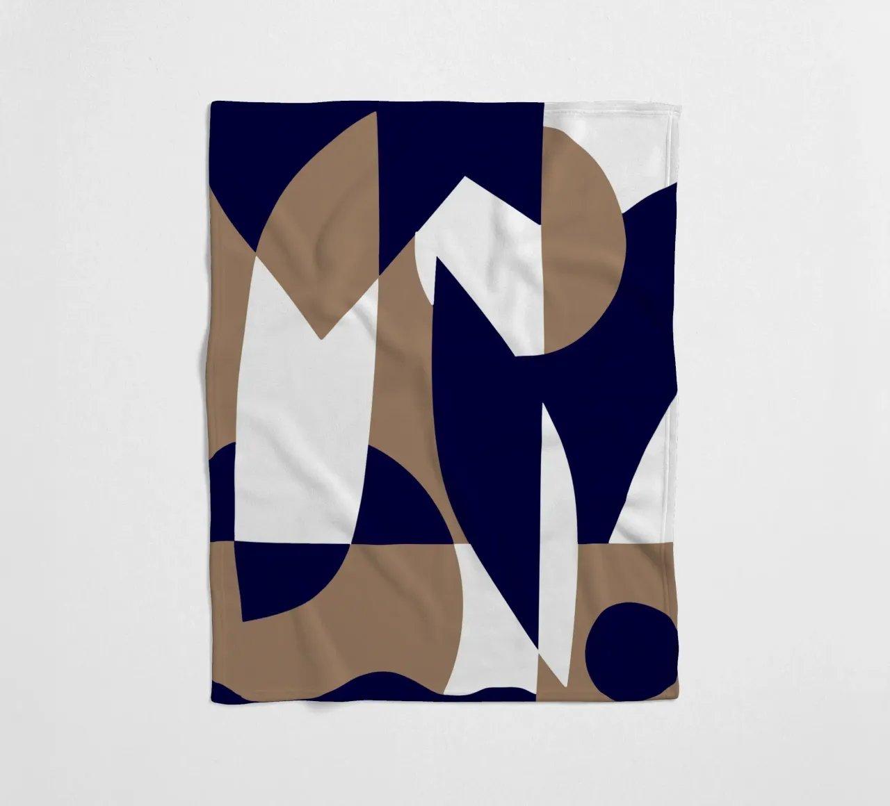 Geometria scandinava 04 coperta in pile da Little Dean