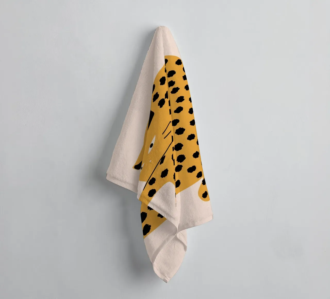 Atteggiamento felino asciugamano da bagno da Little Dean
