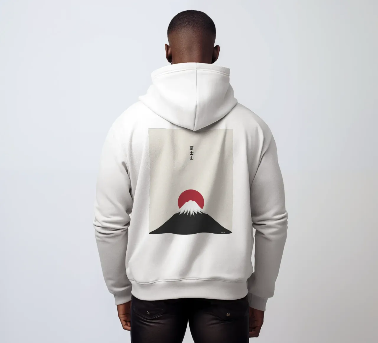 Fuji felpa con cappuccio da PurePeachStudio