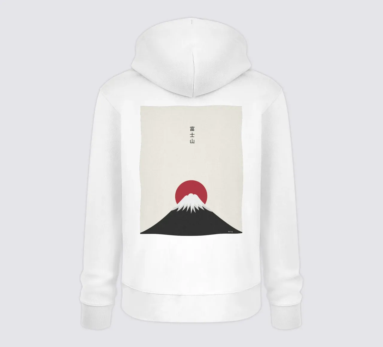 Fuji felpa con cappuccio da PurePeachStudio